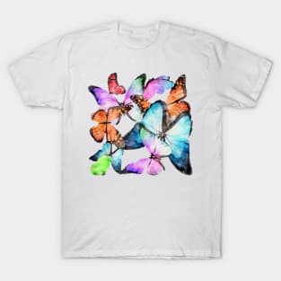 Butterflies are in my Wardrobe! Back Again. T-Shirt